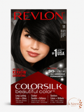 REVLON ColorSilk Beautiful Color Hair Color – 11 Soft Black